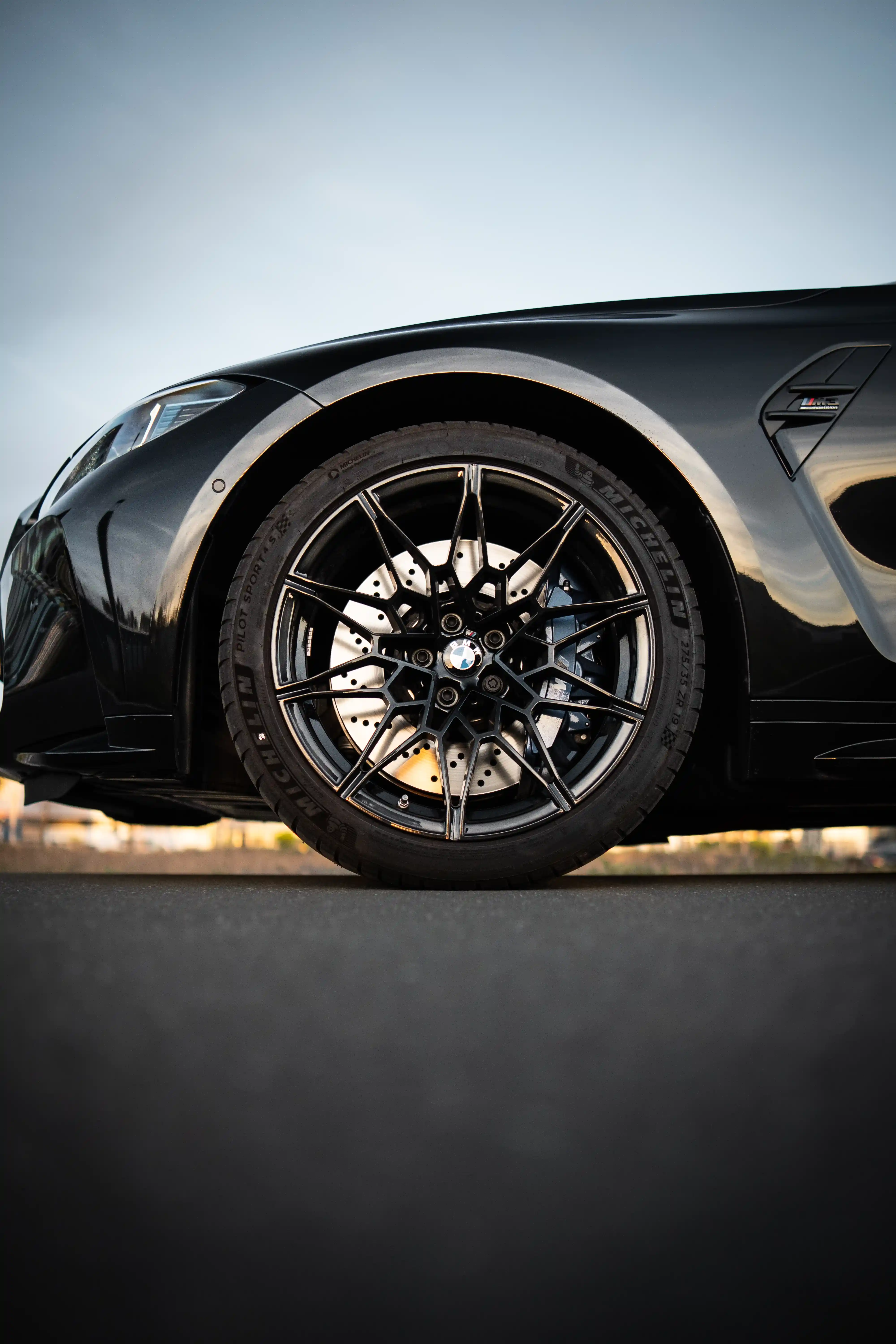 BMW M3 Competition Schwarz